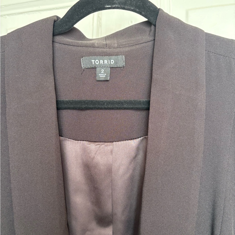 Torrid Black Blazer - Picture 2 of 4